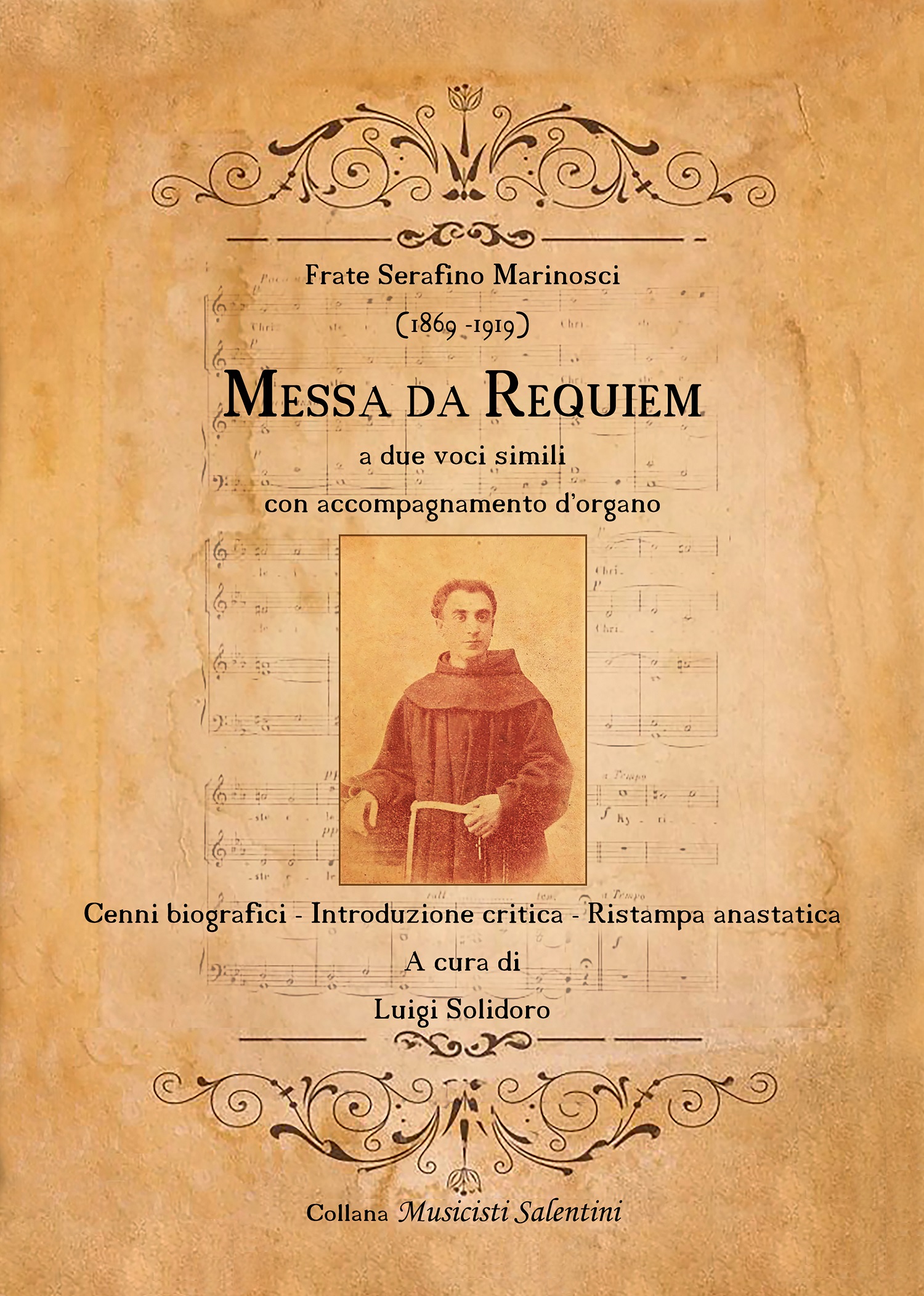 copertina MESSA DA REQUIEM di S. Marinosci - Ristampa anastatica a cura di Luigi Solidoro